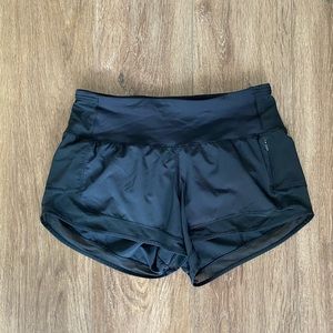 Lululemon Women’s Black Running Shorts